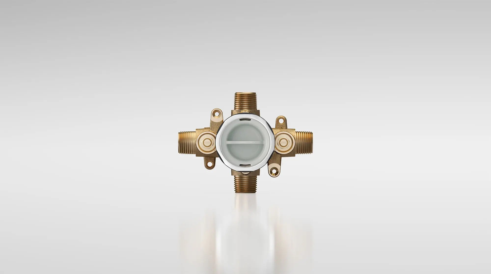 Flash® - Robinet brut de douche avec raccordements universels - robinets d’arrêt à tournevis // SANS FINI // 259203_RU101SS_gry_CDNwebp.webp