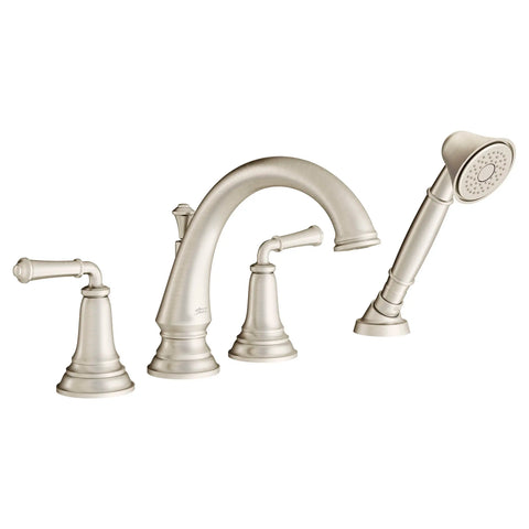 Delancey® - Robinet de baignoire à poignées à levier avec douchette pour robinet brut Flash®