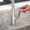 [7032300.075] Copley® Pull-Down Kitchen Faucet With Soap Dispenser - Stainless Steel