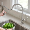 [4279300.075] Delancey® Single-Handle Pull-Down Dual Spray Function Kitchen Faucet 1.5 gpm/5.7 L/min - Polished Chrome
