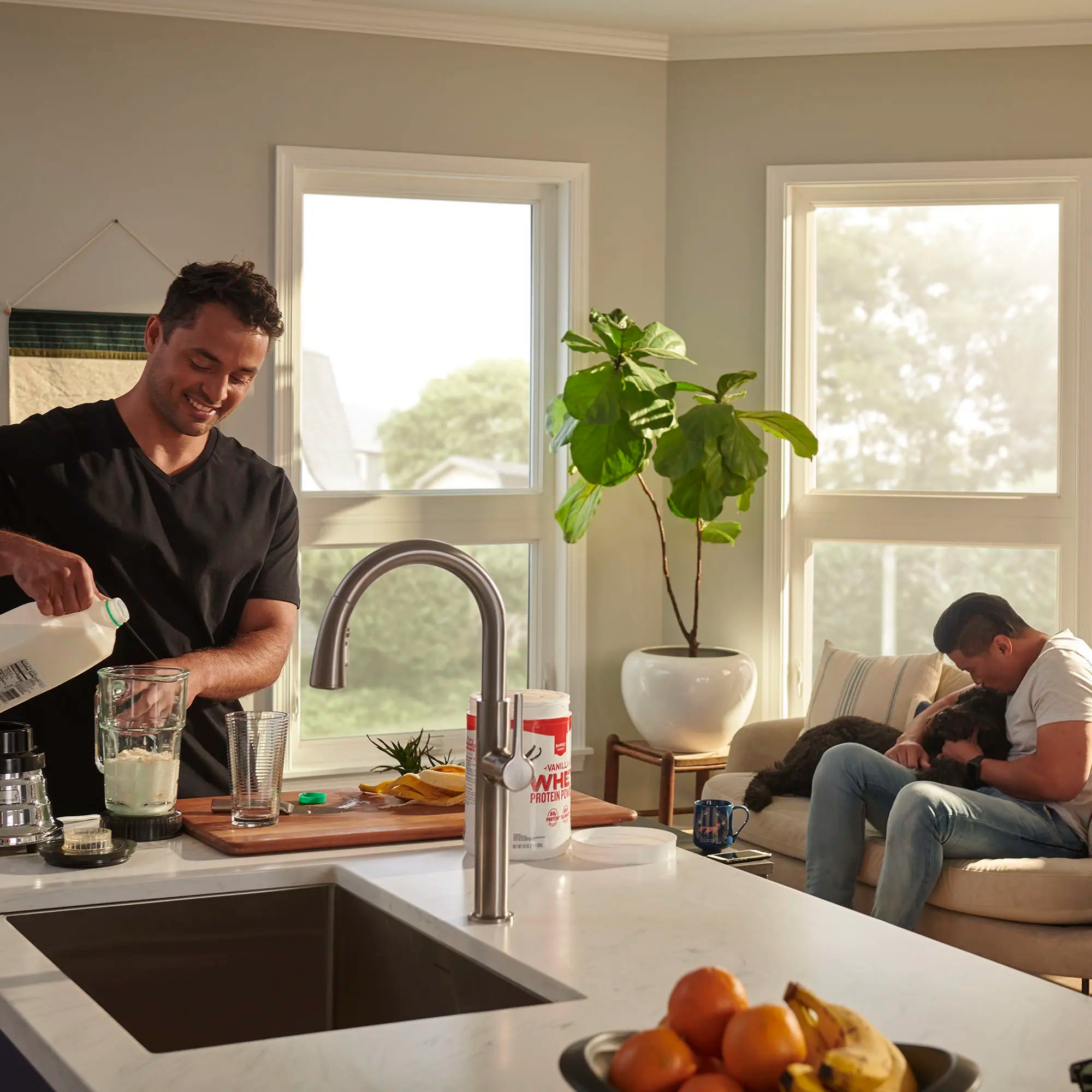 Robinet de cuisine rétractable Studio® S à jet double // INOX // 259477_L-4803300075_6_CDNwebp.webp