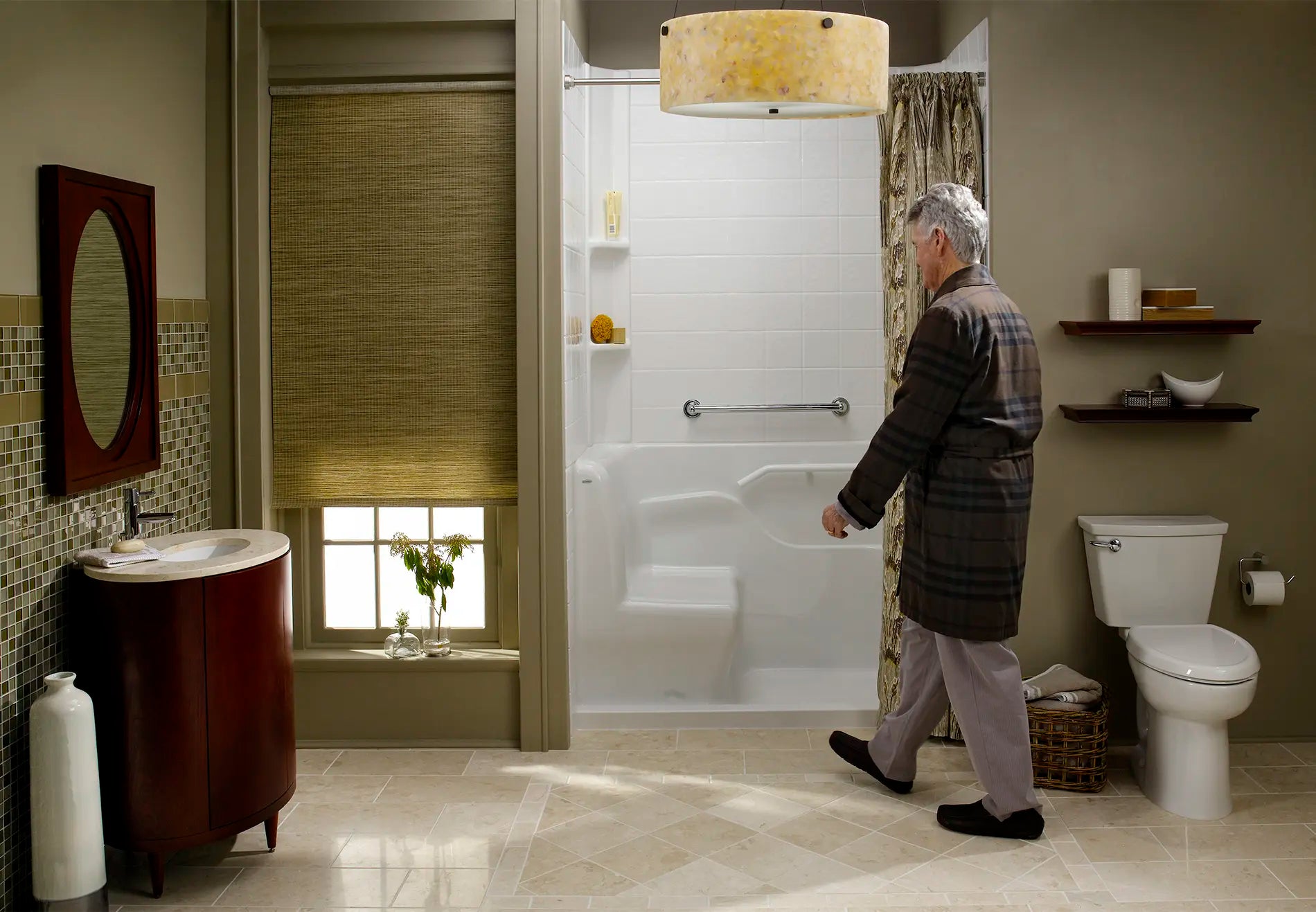 Cabine de douche en acrylique de 30 x 60 pouces– Vidange à droite // BLANC // 259506_lfs_3060SHR_4_CDNwebp.webp