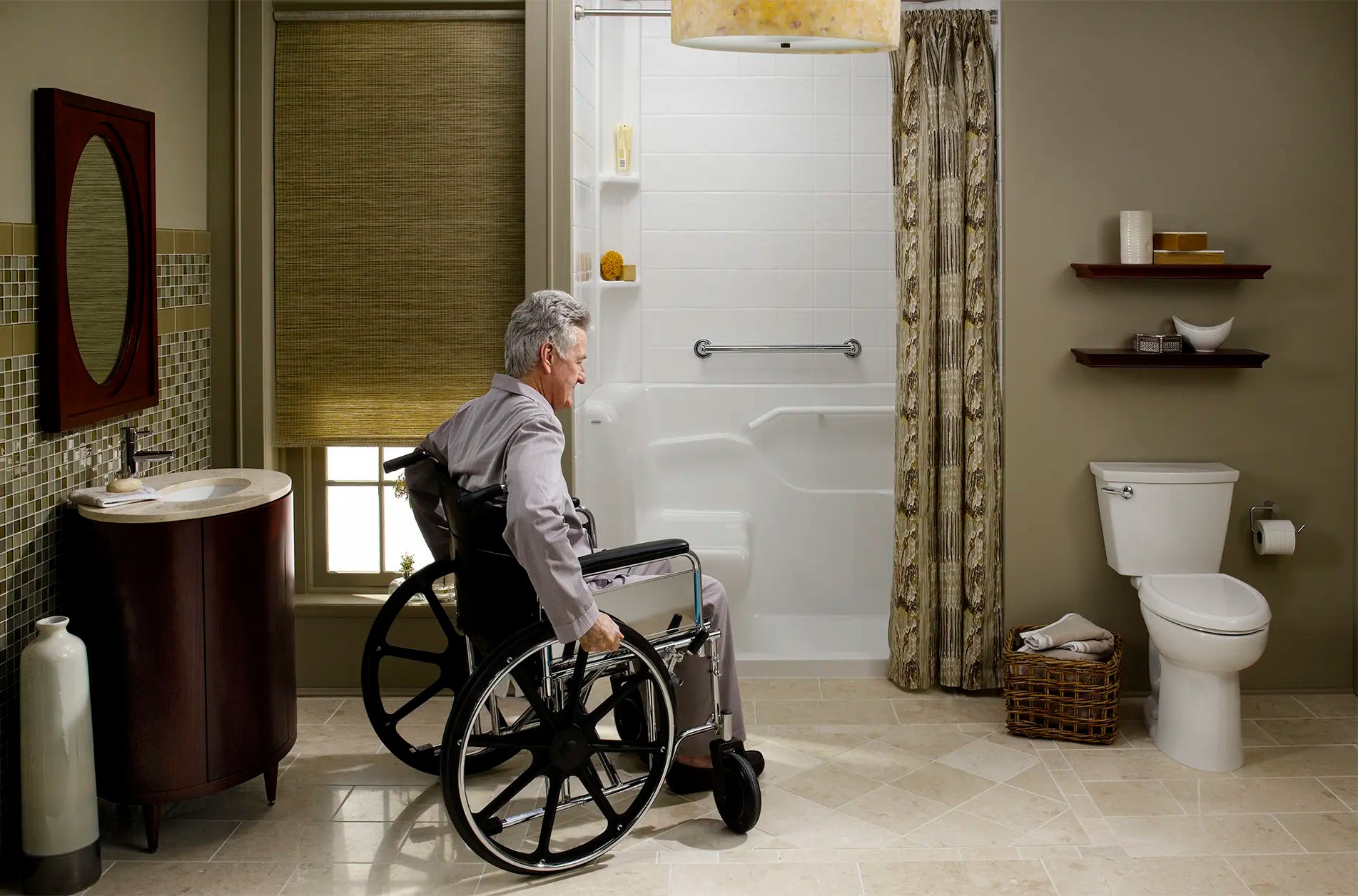 Cabine de douche en acrylique de 30 x 60 pouces– Vidange à droite // BLANC // 259563_lfs_3060SHR_7_CDNwebp.webp