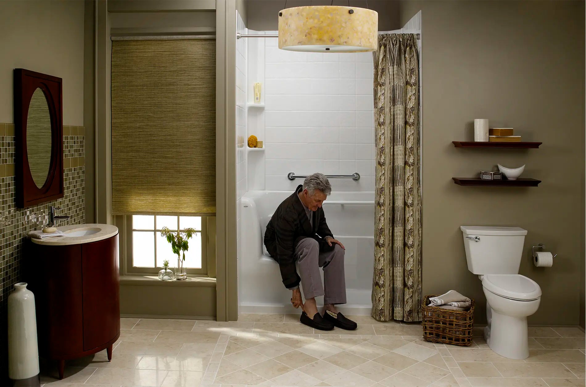 Cabine de douche en acrylique de 30 x 60 pouces– Vidange à droite // BLANC // 259804_lfs_3060SHR_6_CDNwebp.webp