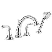 [T052901.002] Delancey® Bathtub Faucet With  Lever Handles and Personal Shower for Flash® Rough-In Valve - Polished Chrome