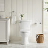 [2793528NT.020] Champion 4 Two-Piece 1.28 gpf/4.8 Lpf Chair Height Elongated Complete Toilet With Seat and Lined Tank - White
