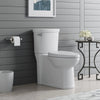 [715AA004.020] Décor Two-Piece 1.28 gpf/4.8 Lpf Chair Height Elongated Complete Toilet With Seat - White