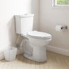 [3383516ST.020] Ravenna 3 Two-Piece Dual Flush 1.6 gpf/6.0 Lpf and 1.0 gpf/3.8 Lpf Chair Height Elongated Complete Toilet With Seat and Lined Tank - White