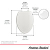 [5024A65G.020] Transitional Slow-Close & Easy Lift-Off Elongated Toilet Seat - White
