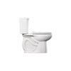 [3383516ST.020] Ravenna 3 Two-Piece Dual Flush 1.6 gpf/6.0 Lpf and 1.0 gpf/3.8 Lpf Chair Height Elongated Complete Toilet With Seat and Lined Tank - White