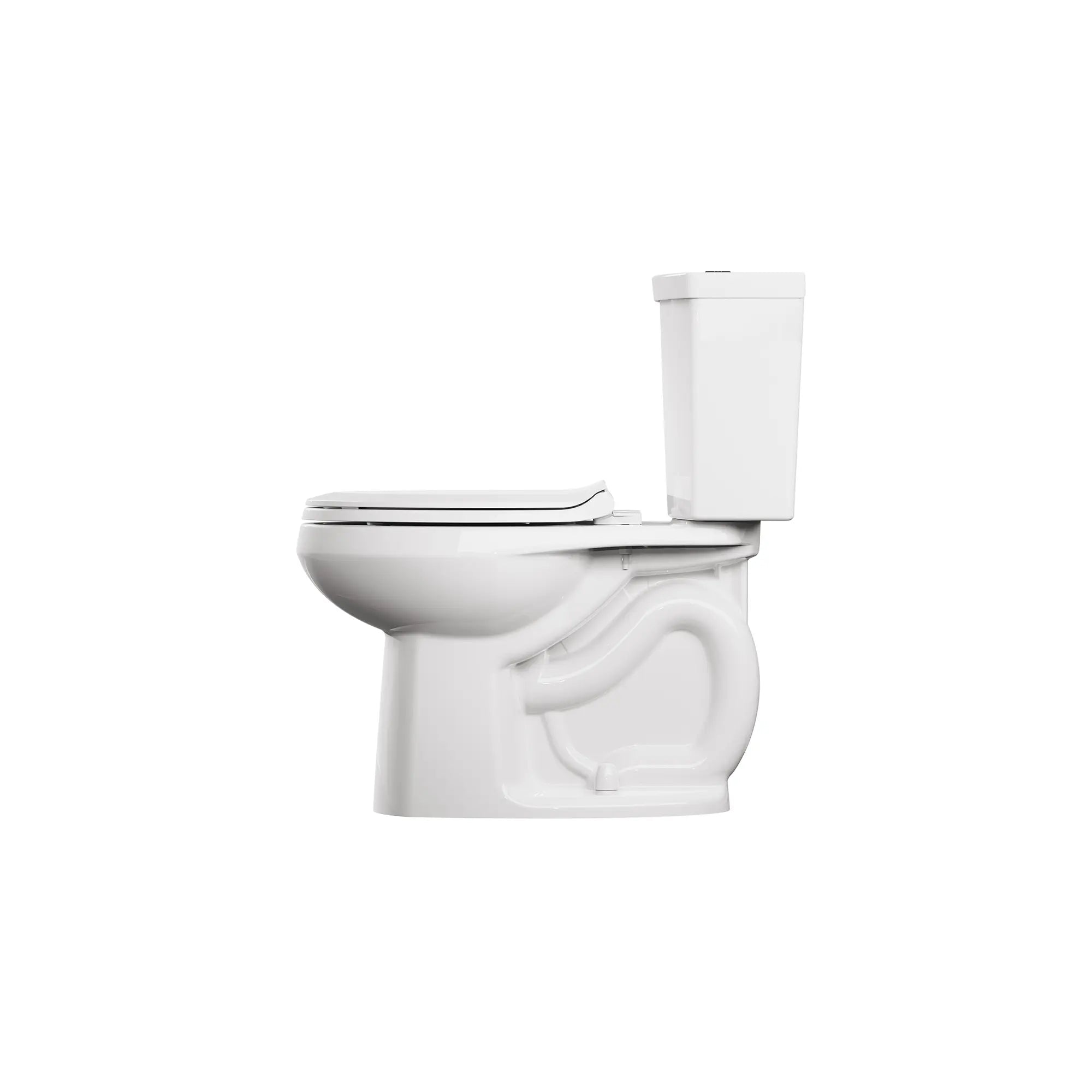 Toilette complète Ravenna® 3, 2 pièces, chasse double 1,6 gpc/6,0 lpc,et 1,0 gpc/3,8 lpc, à cuvette allongée à hauteur de chaise et réservoir avec doublure, avec siège // BLANC // 263311_Ravenna_SiloSideLeft_3383516ST.020_0001_APRIL2025_0_CDNwebp.webp