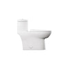 [2996C203.020] Tofino One-Piece Dual Flush 1.6 gpf/6.0 Lpf and 1.1 gpf/4.1 Lpf Standard Height Elongated Complete Toilet With Seat - White