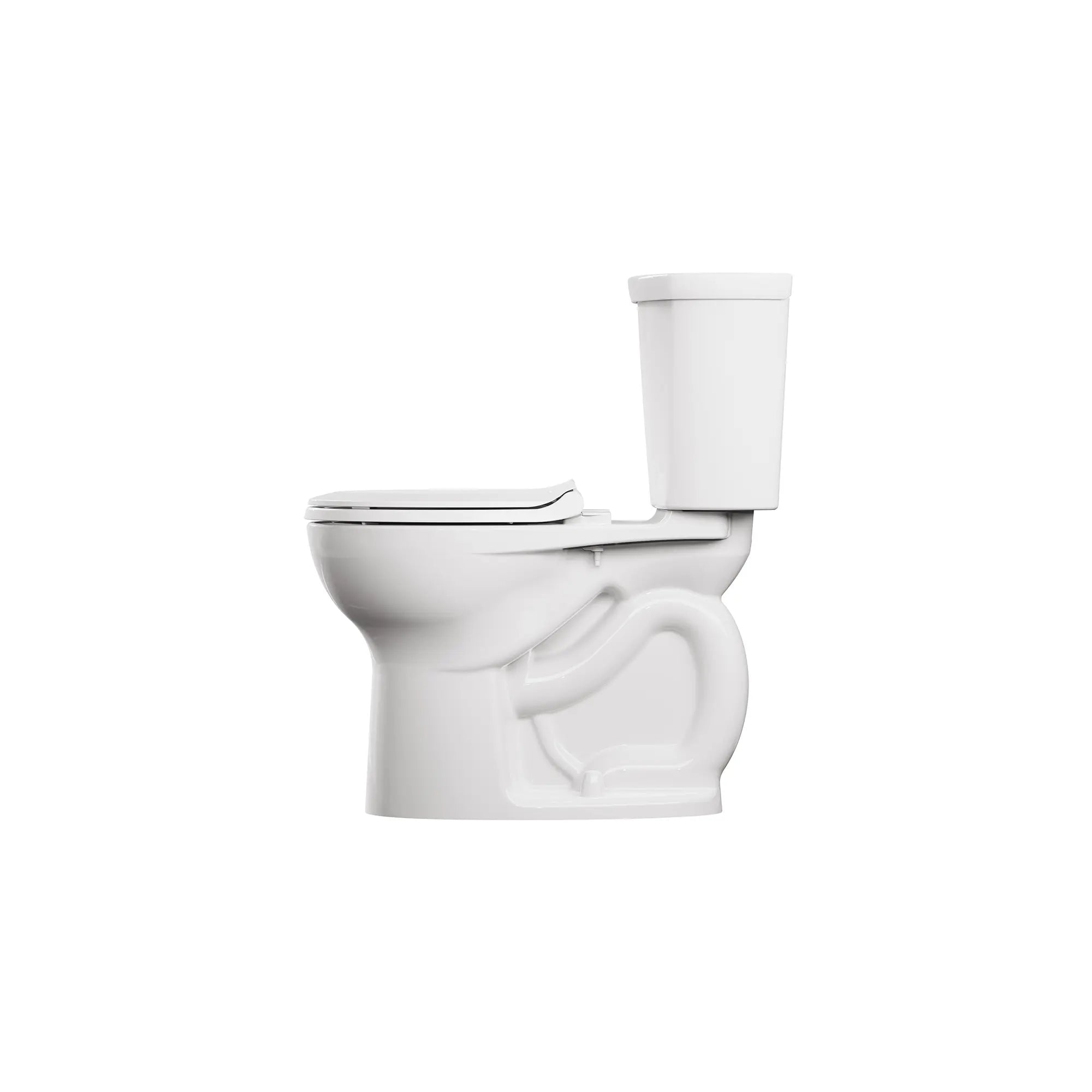 Toilette Cadet® PRO, 2 pièces, 1,28 gpc/4,8 lpc,  à cuvette au devant rond à hauteur de chaise et réservoir avec doublure, sans siège // BLANC // 263344_Cadet_SiloSideLeft_215BA154.020_0001_APRIL2025_0_CDNwebp.webp