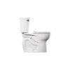 [215BA154.020] Cadet Pro Two-Piece 1.28 gpf/4.8 Lpf Chair Height Round Front Toilet Less Seat with Lined Tank - White