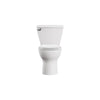 [7423756ST.020] Ravenna 3 Two-Piece 1.6 gpf/6.0 Lpf Standard Height Round Front Complete Toilet With Seat and Lined Tank - White