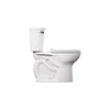 [215AA154.020] Cadet Pro Two-Piece 1.28 gpf/4.8 Lpf Chair Height Elongated Toilet Less Seat with Lined Tank - White