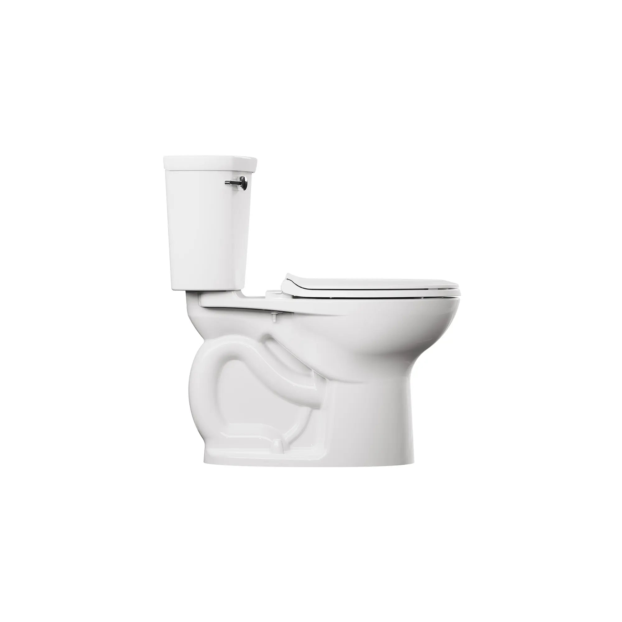 Toilette Cadet® PRO, 2 pièces, 1,28 gpc/4,8 lpc, à cuvette allongée à hauteur de chaise et réservoir avec doublure, sans siège // BLANC // 263353_Cadet_SiloSideRight_215AA154.020_0001_APRIL2025_0_CDNwebp.webp