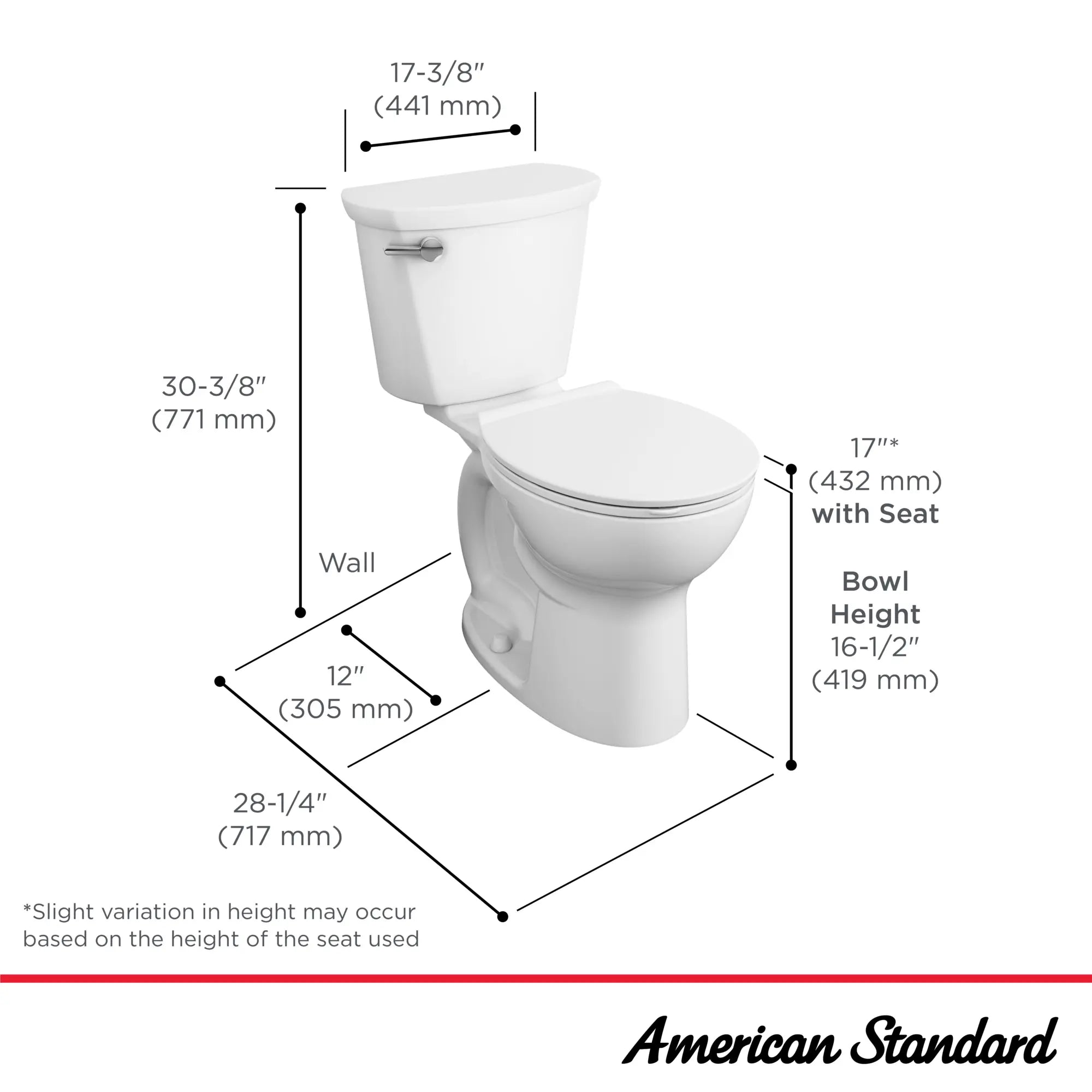 Toilette Cadet® PRO, 2 pièces, 1,6 gpc/6,0 lpc, à cuvette au devant rond à hauteur de chaise, sans siège // BLANC // 264985_Cadet_Infographic_215BA004_0001_May2025_1_CDNwebp.webp