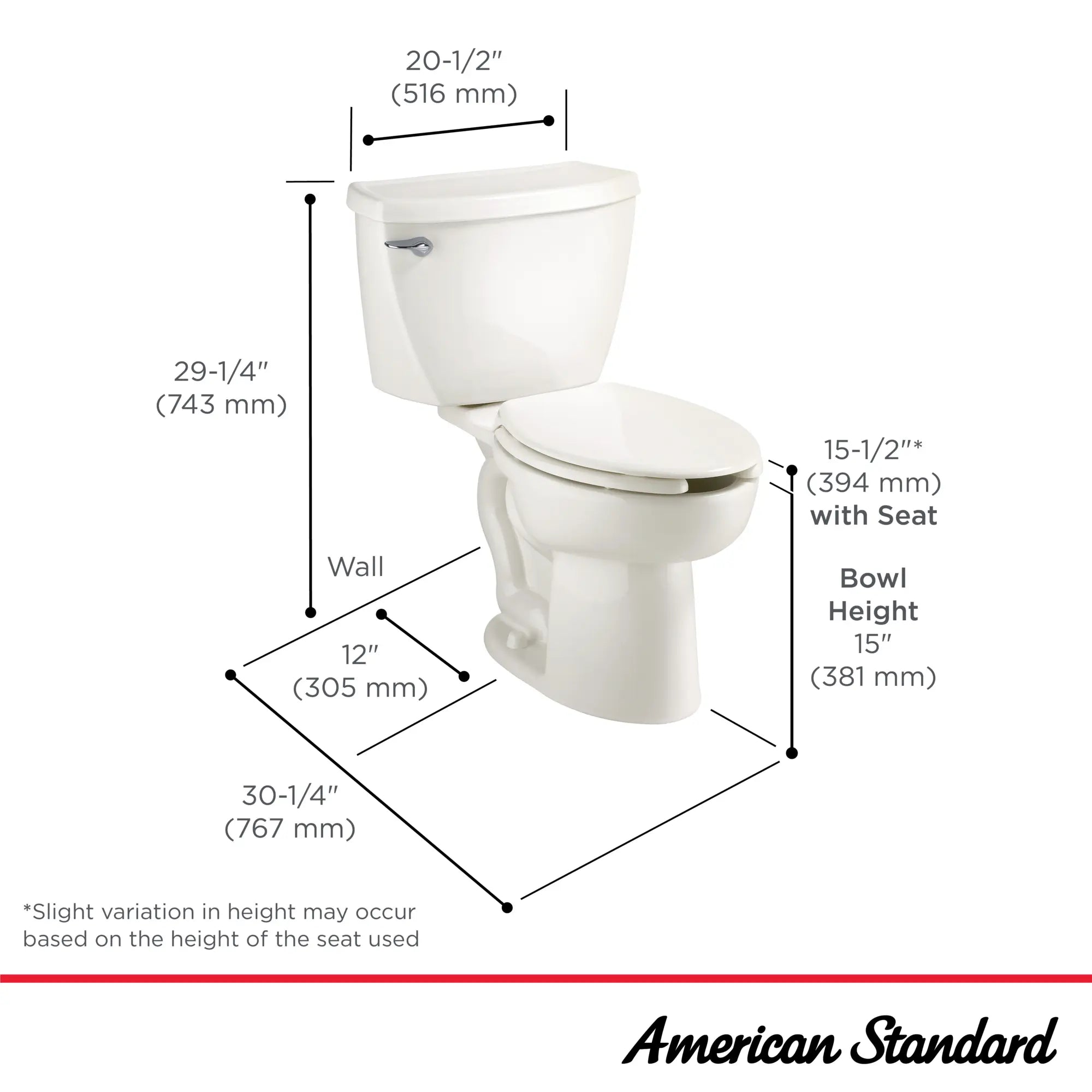 Cadet® - Toilette allongée deux pièces avec EverClean® et pression assistée, 1,6 gpc/6,0 lpc // BLANC // 265002_Cadet_Infographic_2462016_0001_May2025_1_CDNwebp.webp