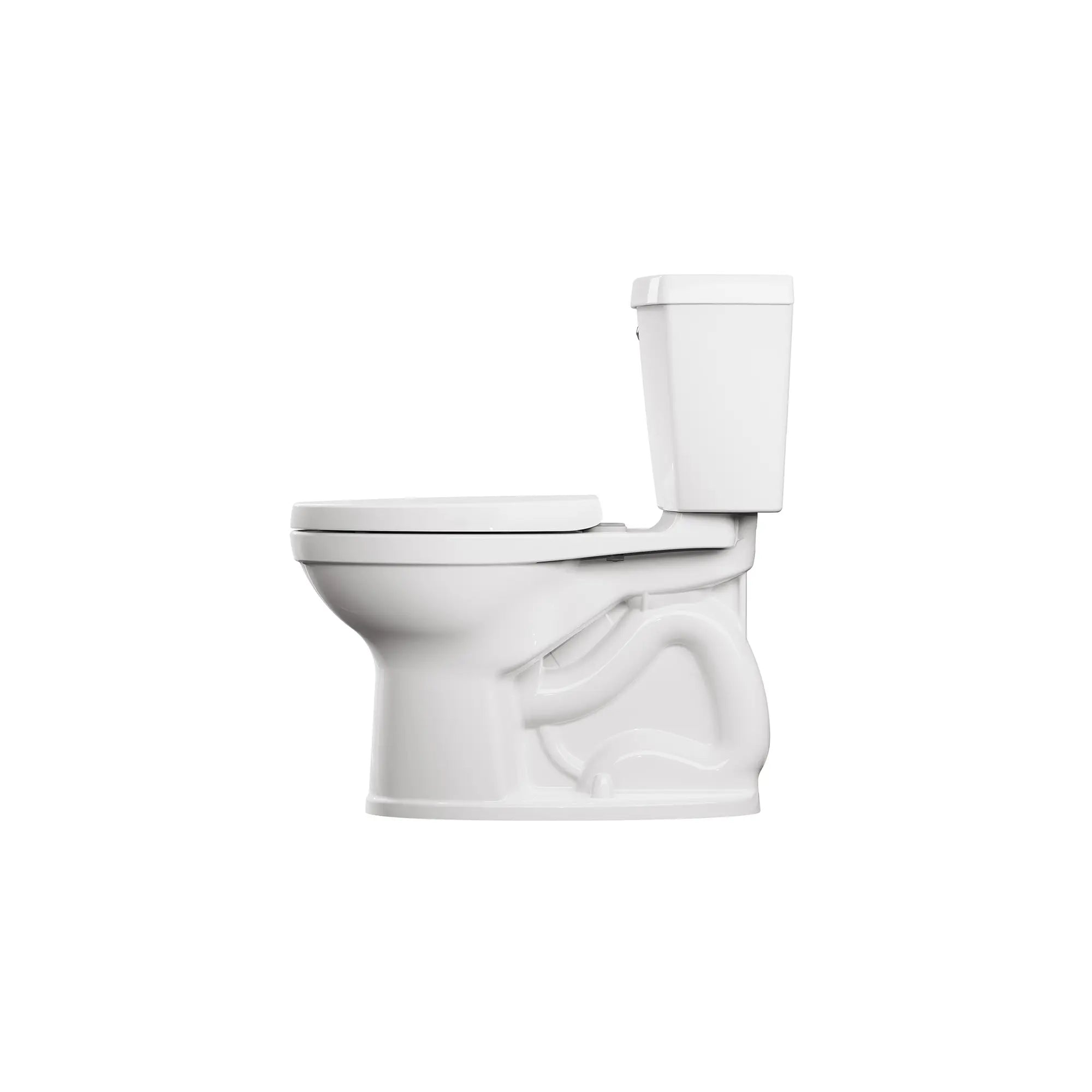 Toilette Champion® 4 complète allongée à hauteur de chaise, deux pièces, 1,28 gpc/4,8 Lpc, avec siège et réservoir doublé // BLANC // 265454_Champion_SiloSideLeft_279352NT.020_0001_APRIL2025_0_CDNwebp.webp