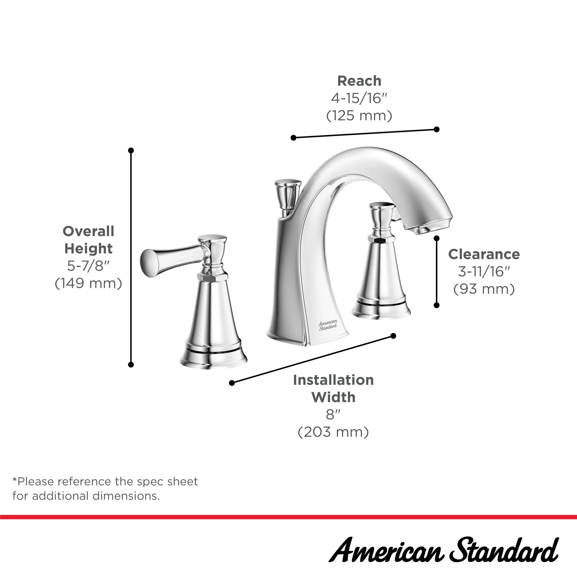 Robinet de salle de bain Chancellor à grand écartement de 8 po, 1,2 gpm/4,5 L/min avec 2 poignées à levier // CHROME POLI // 265947_Chancellor_Infographic_7022801_0001_JUL2025_0_CDNwebp_7b834c2a-c9a3-4408-9f3a-143cf2b9898a.webp