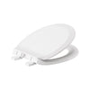 [5503B00B.020] Transitional Slow-Close Round-Front Toilet Seat - White