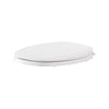 [5259B65MT.020] Cardiff Slow-Close Round Front Toilet Seat - White