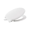 [5259B65MT.020] Cardiff Slow-Close Round Front Toilet Seat - White