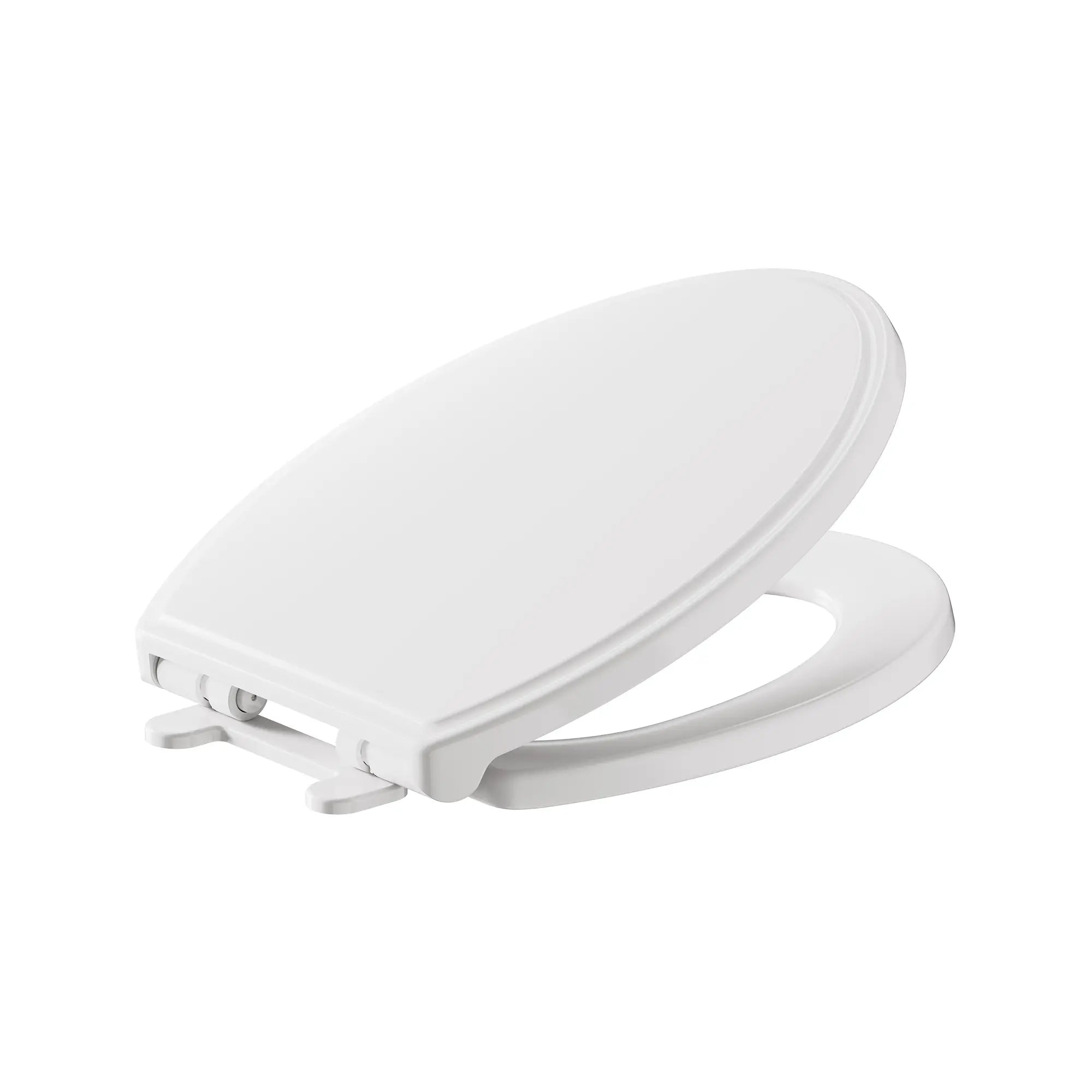 Siège pour cuvette allongée, style traditionnel à fermeture lente et détachement facile // BLANC // 266875_Traditional_SiloOpen_5020A65G.020_0001_June2025_0_CDNwebp.webp