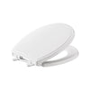 [5020B65G.020] Traditional Slow-Close & Easy Lift-Off Round Front Toilet Seat - White