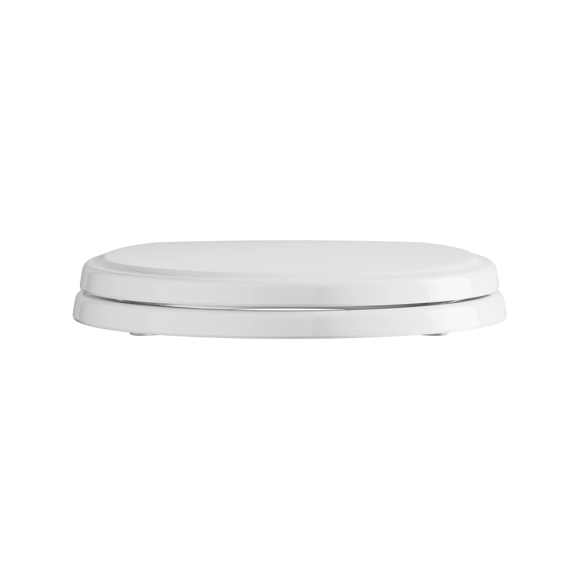 Siège pour cuvette à devant rond, style traditionnel, à fermeture lente et détachement facile // BLANC // 266879_Traditional_SiloFront_5020B65G.020_0001_June2025_0_CDNwebp.webp