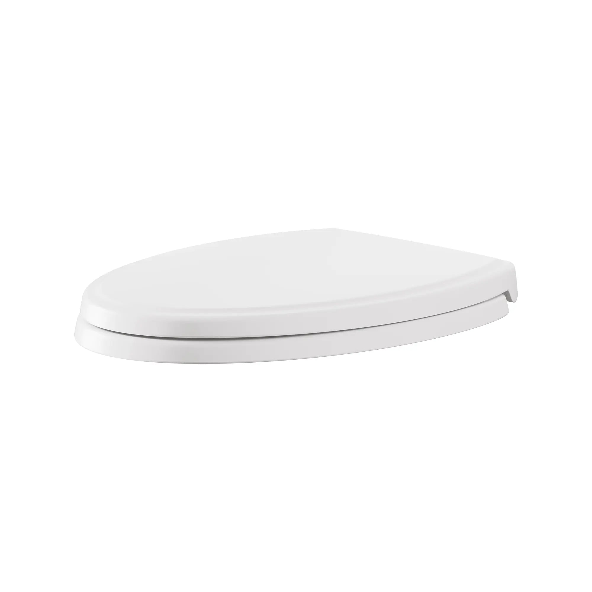 Siège pour cuvette allongée, style transitionnel, à fermeture lente et détachement facile // BLANC // 266883_Traditional_SiloLLeft_5024A65G.020_0001_June2025_0_CDNwebp.webp