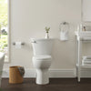 [5020B65G.020] Traditional Slow-Close & Easy Lift-Off Round Front Toilet Seat - White