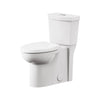 [2794204.020] Studio® Skirted Two-Piece Dual Flush 1.6 gpf/6.0 Lpf and 1.1 gpf/4.2 Lpf Chair Height Elongated Toilet With Seat - White