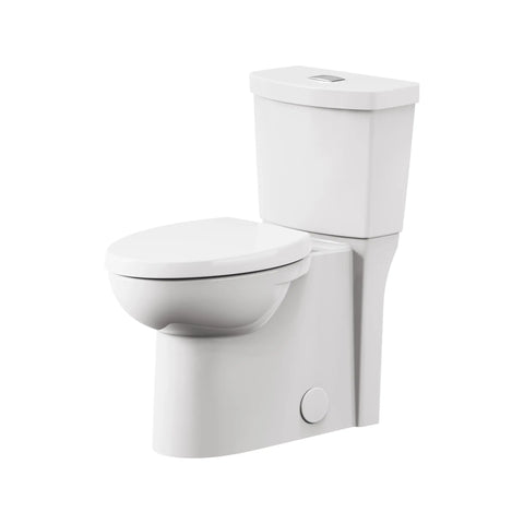 Toilette Studio® à jupe, 2 pièces, chasse double 1,6 gpc/6,0 lpc et 1,1 gpc/4,2 lpc, à cuvette allongée à hauteur de chaise avec siège