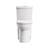 [2794204.020] Studio® Skirted Two-Piece Dual Flush 1.6 gpf/6.0 Lpf and 1.1 gpf/4.2 Lpf Chair Height Elongated Toilet With Seat - White