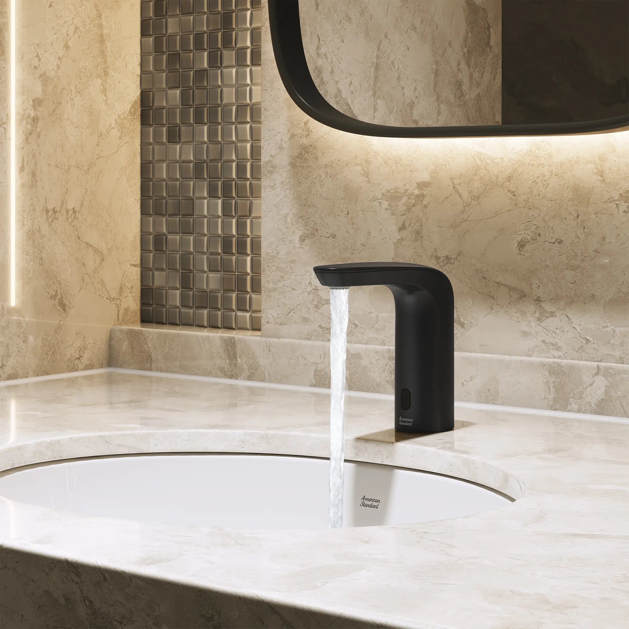 NextGen Selectronic® -  robinet sans contact, alimentation à pile, 0,5 gpm/1,9 L/min // NOIR MAT // 269907_NextGen_EnvironmentCloseUp_7766105.243_0005_JULY2025_0_CDNwebp.webp