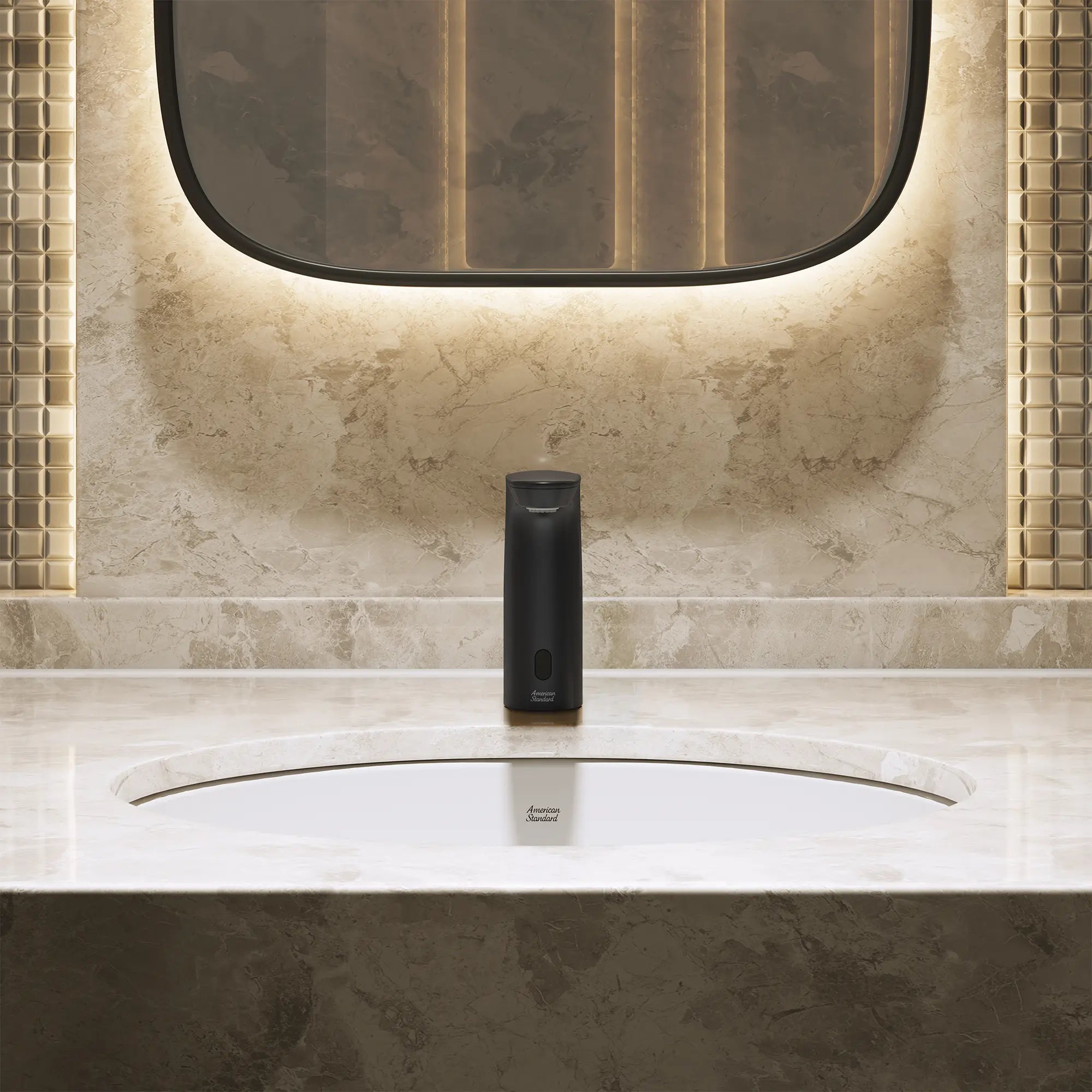 NextGen Selectronic® -  robinet sans contact, alimentation à pile, 0,5 gpm/1,9 L/min // NOIR MAT // 269909_NextGen_EnvironmentCloseUp_706B105.243_0001_JULY2025_0_CDNwebp.webp