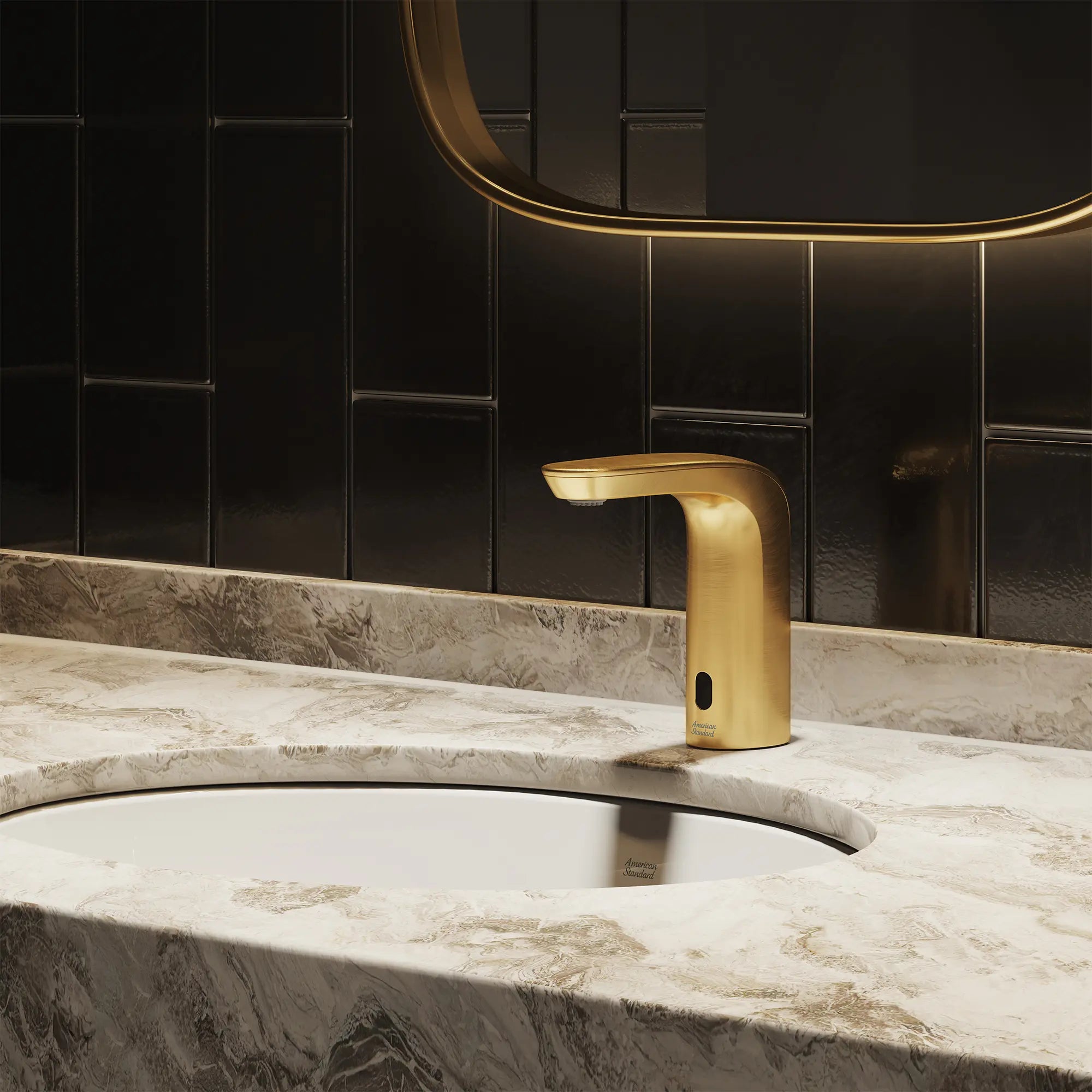 NextGen Selectronic® -  robinet sans contact, alimentation à pile, 0,5 gpm/1,9 L/min // AUBE FRAÎCHE BROSSÉ // 269914_NextGen_EnvironmentCloseUp_706B105.GN0_0002_JULY2025_0_CDNwebp.webp