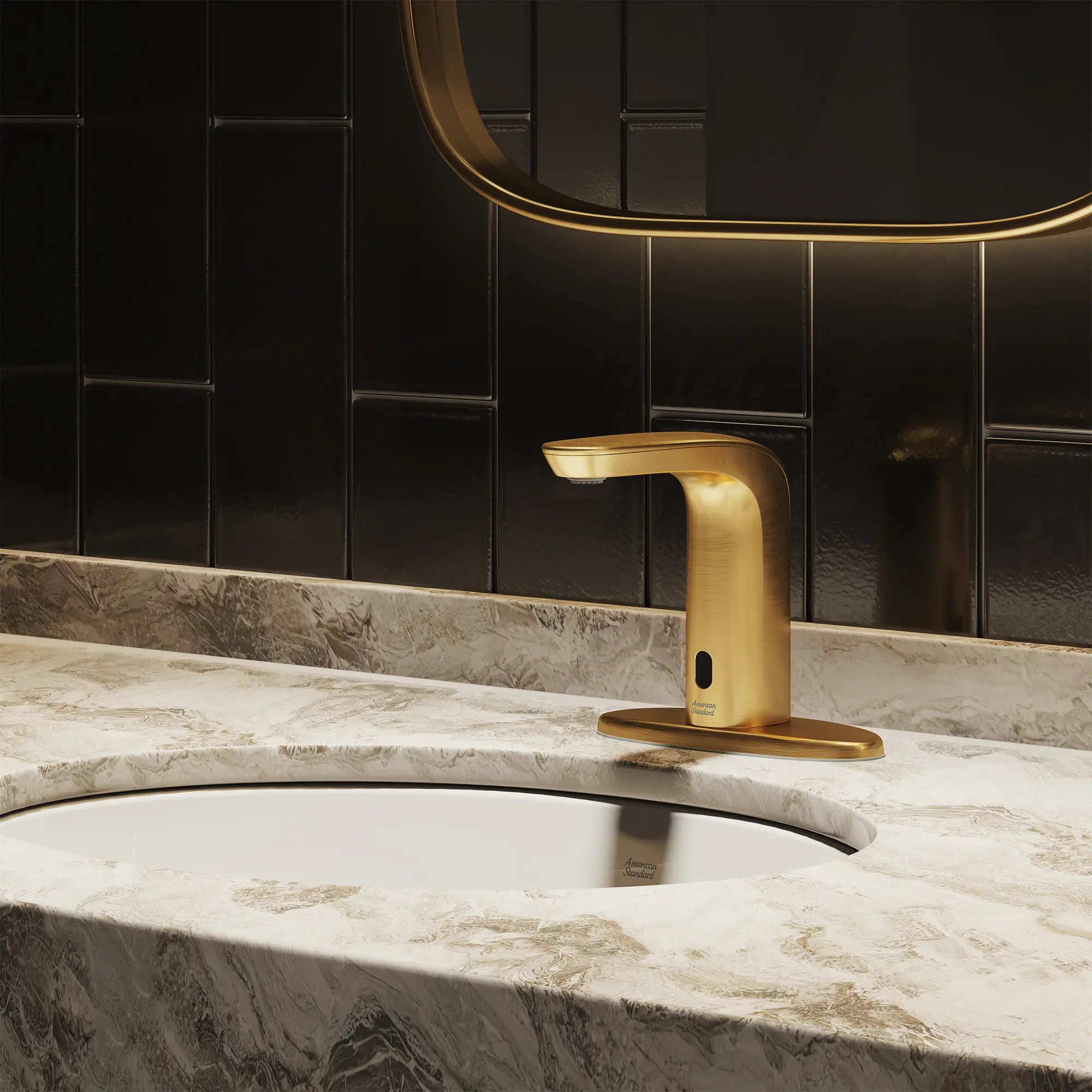 NextGen Selectronic® -  robinet sans contact, alimentation à pile, 0,5 gpm/1,9 L/min // AUBE FRAÎCHE BROSSÉ // 269916_NextGen_EnvironmentCloseUp_706B105.GN0_0003_JULY2025_0_CDNwebp.webp