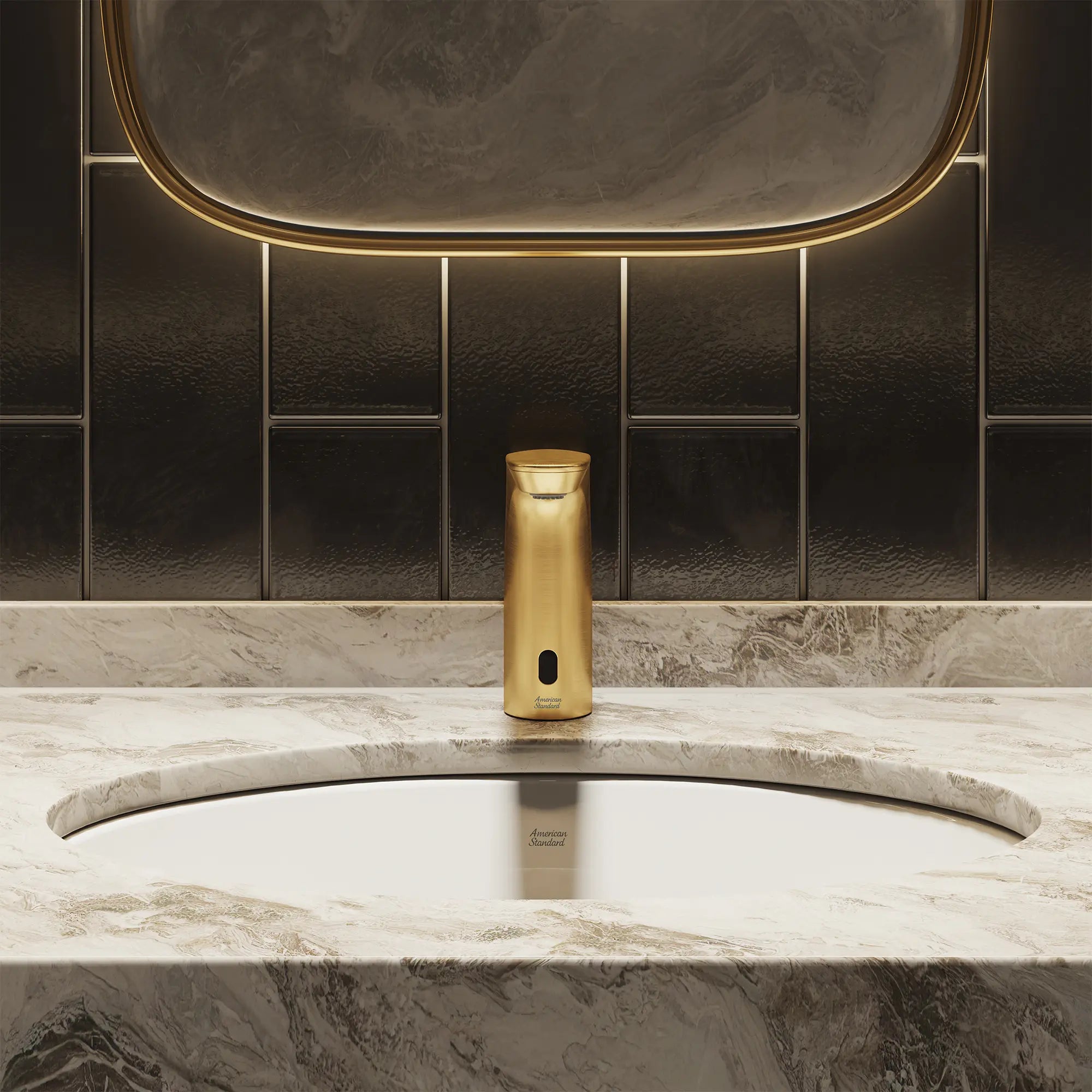 NextGen Selectronic® -  robinet sans contact, alimentation à pile, 0,5 gpm/1,9 L/min // AUBE FRAÎCHE BROSSÉ // 269917_NextGen_EnvironmentCloseUp_706B105.GN0_0001_JULY2025_0_CDNwebp.webp