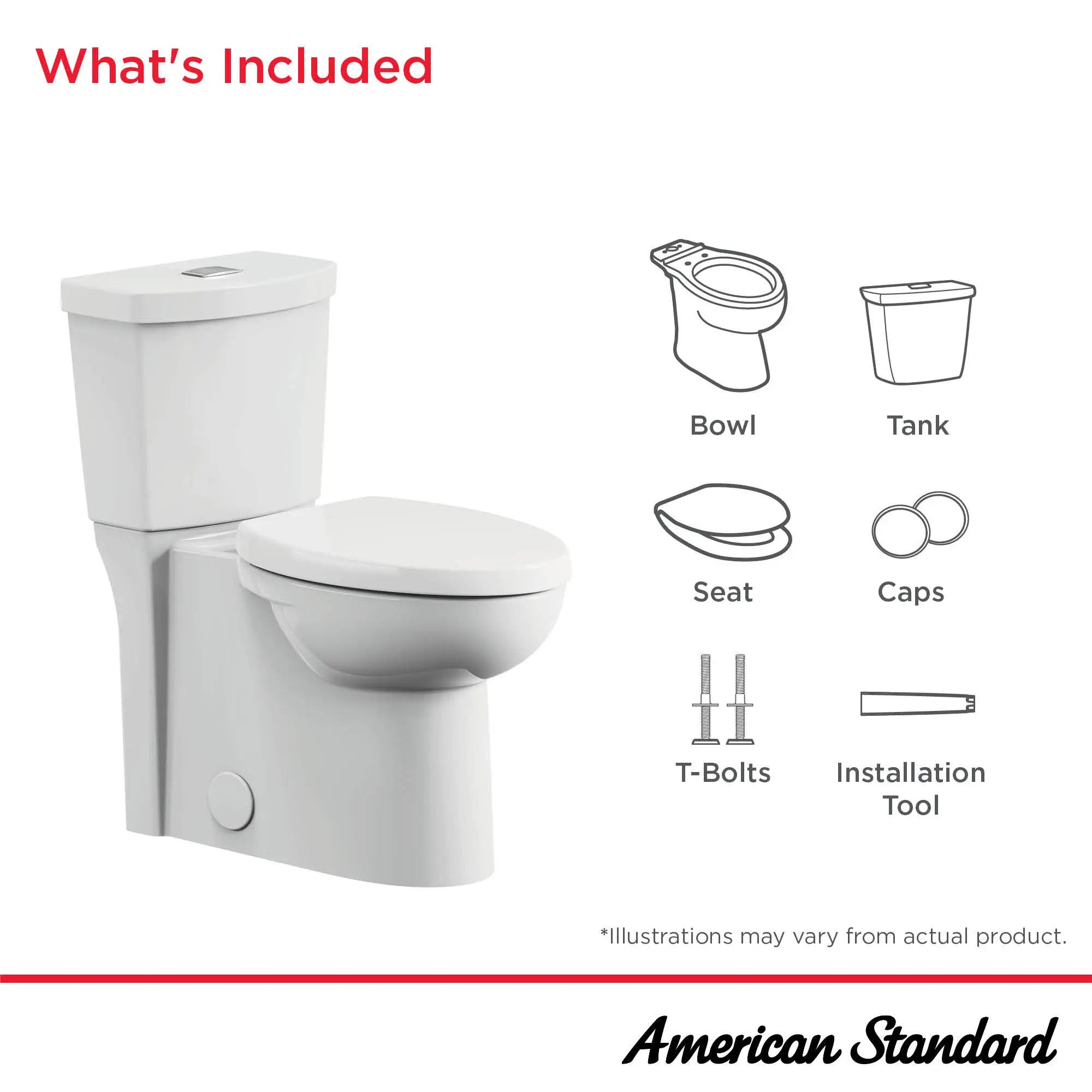 Toilette Studio® à jupe, 2 pièces, chasse double 4,8 Lpc/1,28 gpc et 3,8 Lpc/1,0 gpc, à cuvette allongée à hauteur de chaise avec siège // BLANC // 279273_Studio_Infographic_2794203_0001_DEC2025_0_CDNwebp.webp
