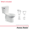 [250CA104.020] Colony®3 Two-Piece 1.28 gpf/4.8 Lpf Standard Height Elongated Toilet Less Seat - White