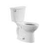 [215FA004.020] Cadet® PRO Two-Piece 1.6 gpf/6.0 Lpf Compact Chair Height Elongated Toilet Less Seat - White