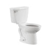 [2467100.020] Cadet® Two-Piece Pressure Assist 1.1 gpf/4.2 Lpf Chair Height Elongated EverClean® Toilet - White