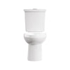 [2886518.020] H2Option® Two-Piece Dual Flush 1.28 gpf/4.8 Lpf and 0.92 gpf/3.5 Lpf Chair Height Elongated Toilet With Liner Less Seat - White