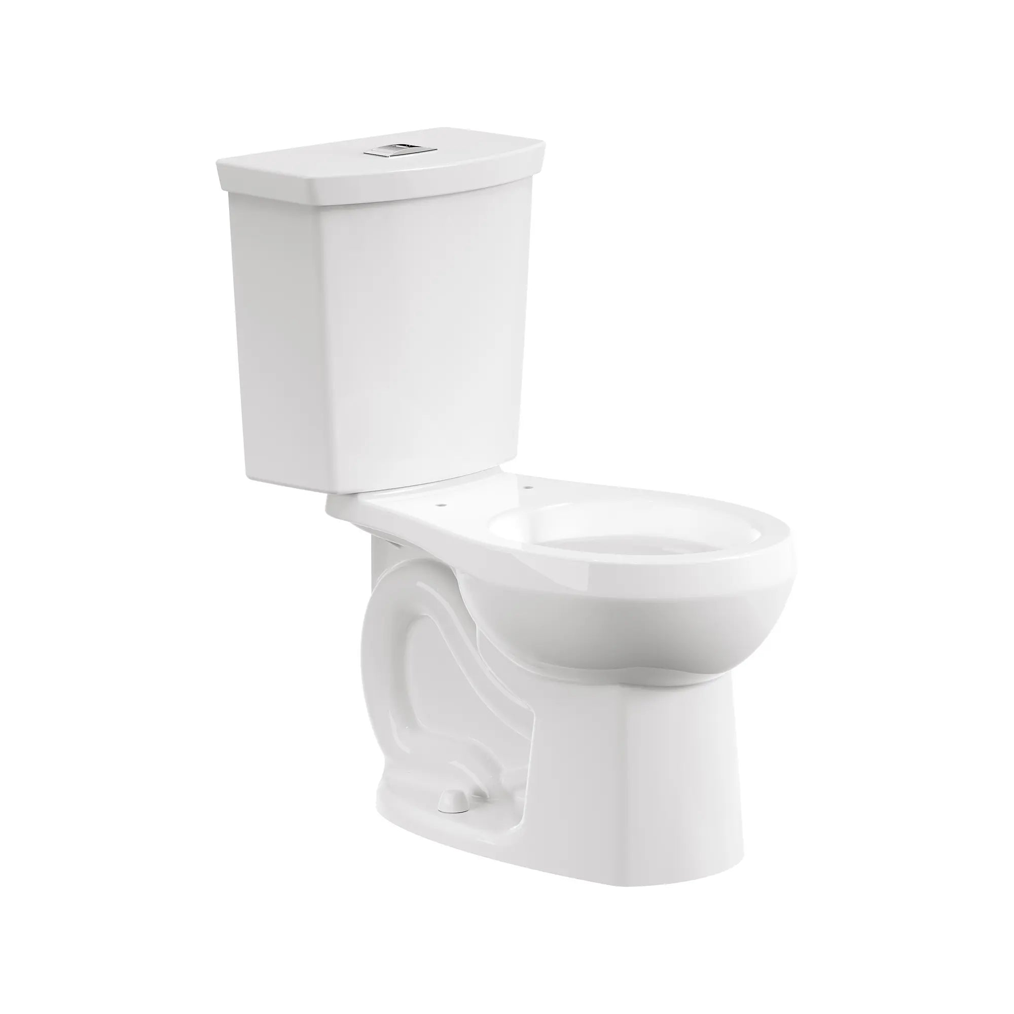 Toilette H2Option®, 2 pièces, chasse double 1,28 gpc/4,8 lpc et 0,92 gpc/3,5 lpc, à cuvette au devant rond à hauteur régulière, sans siège // BLANC // 281005_H2Option_SiloRight_2889218.020_0001_DECEMBER2025_0_CDNwebp.webp