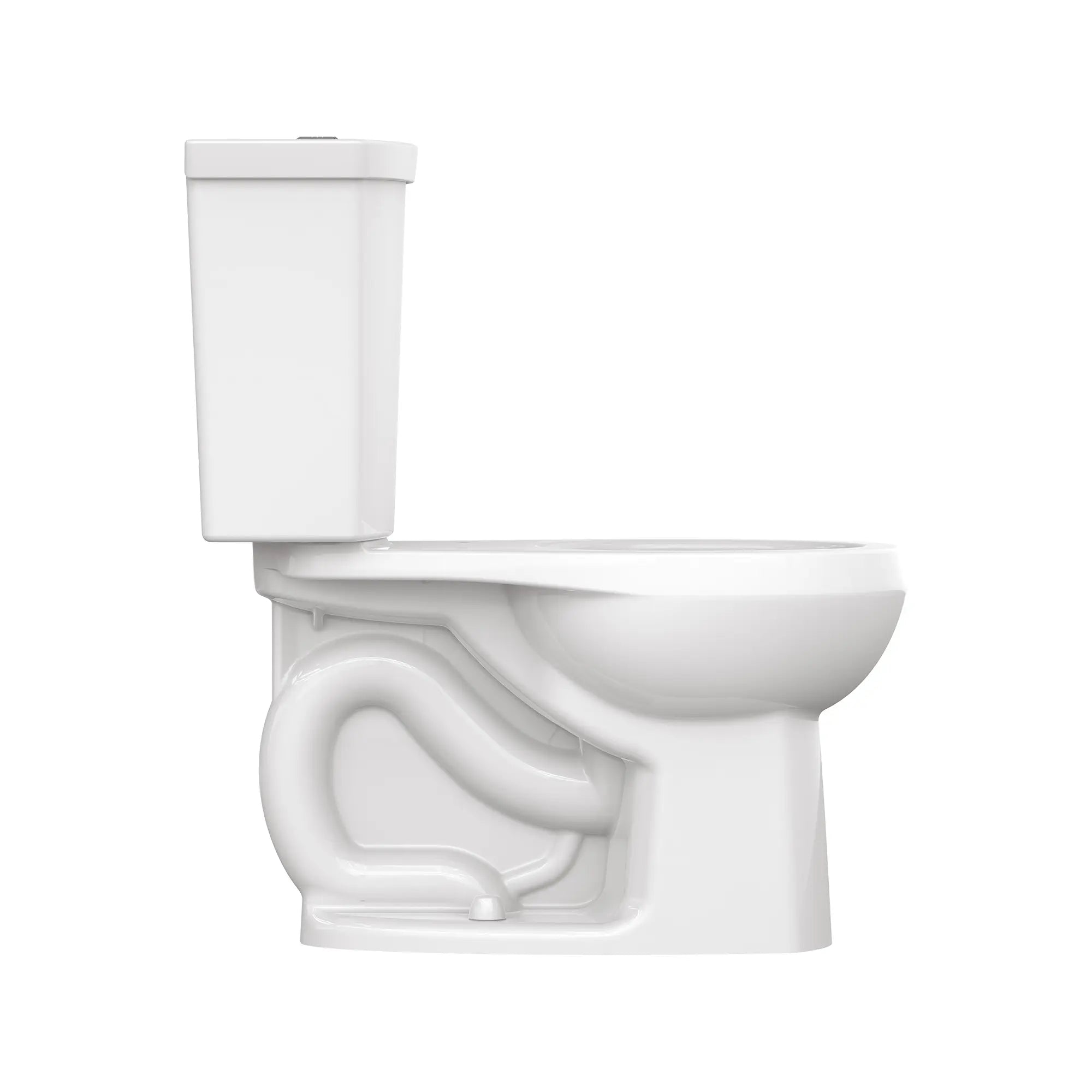 Toilette H2Option®, 2 pièces, chasse double 1,28 gpc/4,8 lpc et 0,92 gpc/3,5 lpc, à cuvette au devant rond à hauteur régulière, sans siège // BLANC // 281013_H2Option_SiloSide_2889218.020_0001_DECEMBER2025_0_CDNwebp.webp