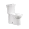 [2795204.020] Studio Skirted Two-Piece Dual Flush 1.6 gpf/6.0 Lpf and 1.1 gpf/4.2 Lpf Chair Height Round Front Toilet With Seat - White