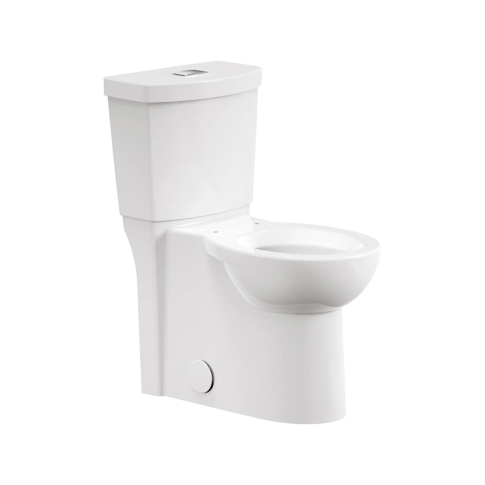 Toilette Studio® à jupe, 2 pièces, chasse double 1,6 gpc/6,0 lpc,et 1,1 gpc/4,2 lpc, à cuvette au devant rond à hauteur de chaise avec siège // BLANC // 281021_Studio_SiloRight_2795204.020_0001_DECEMBER2025_0_CDNwebp.webp